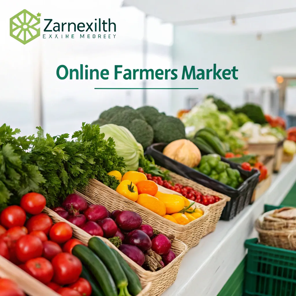 Fresh produce at ZARNEXILTH online farmers market